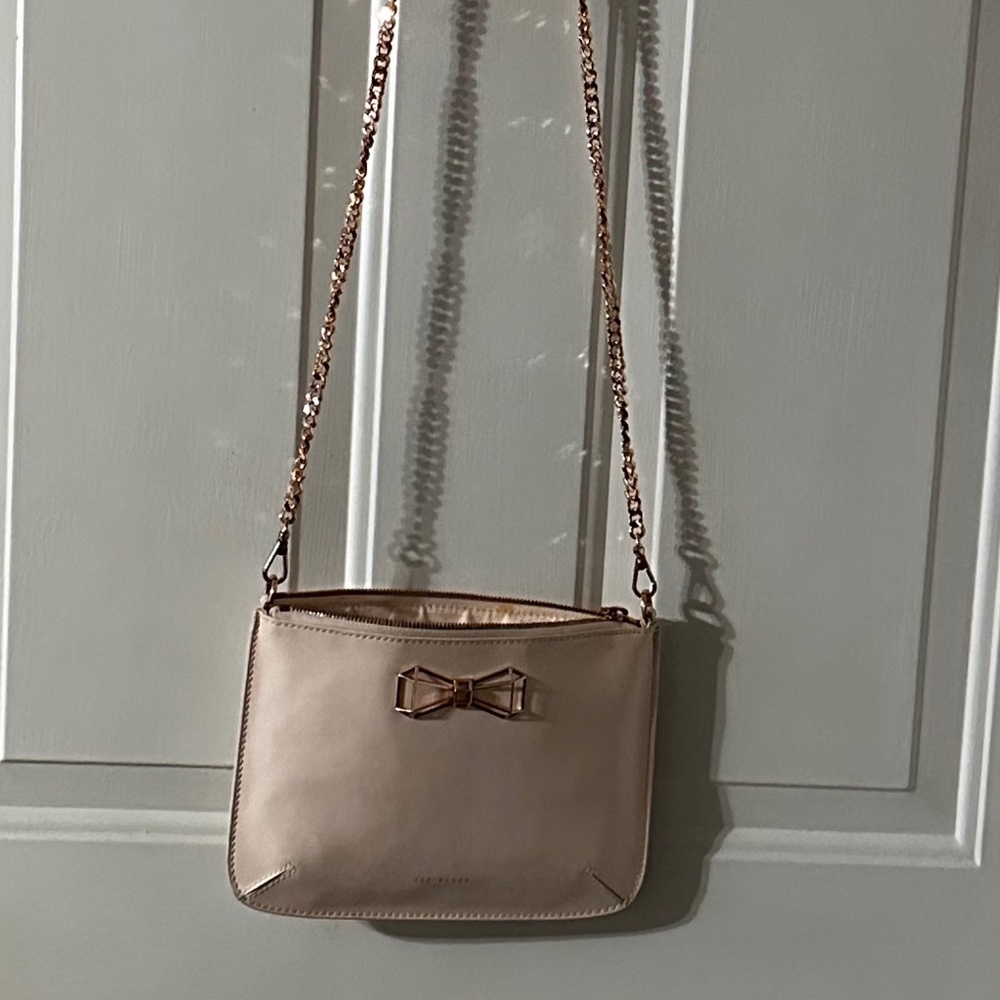 Leather Handbag Ted Baker Pink Shoulder Bag Ted Baker London